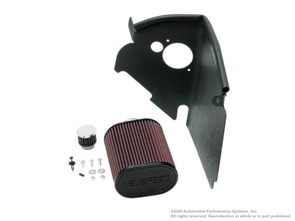 Neuspeed - Neuspeed P-FLO Air Intake Kit  1995-2002 Cabrio 2.0L 8V, 1993-1999 Golf / GTI / Jetta 2.0L 8V - 65.10.64