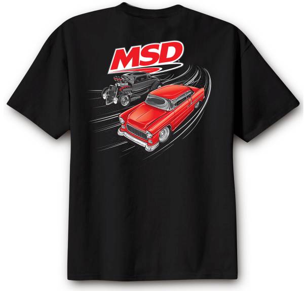 MSD - MSD Racing T-Shirt - BLACK XL - 95136