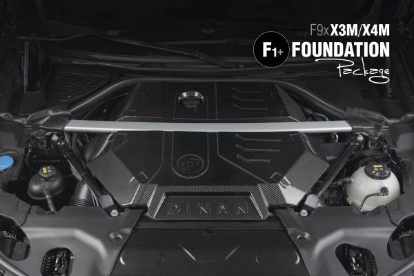 Dinan - Dinan F9x X3M/X4M Foundation Package (F1+) Dinan+ PCU / Closed Intake / Black Exhaust / X-Pipe - F9X-X3MX4M-F1P-BP