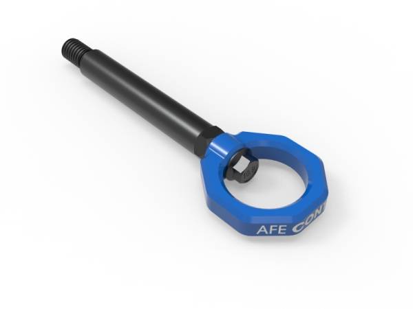 aFe - aFe 23-25 BMW M2 (G87) CONTROL Front / Rear Tow Hook - Blue