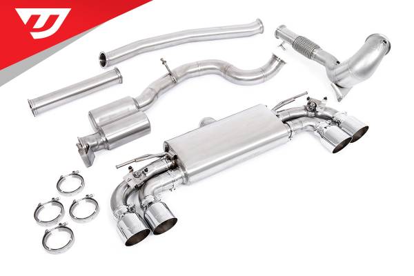 Unitronic - Unitronic Performance Turbo-Back Exhaust System for MK8 Golf R