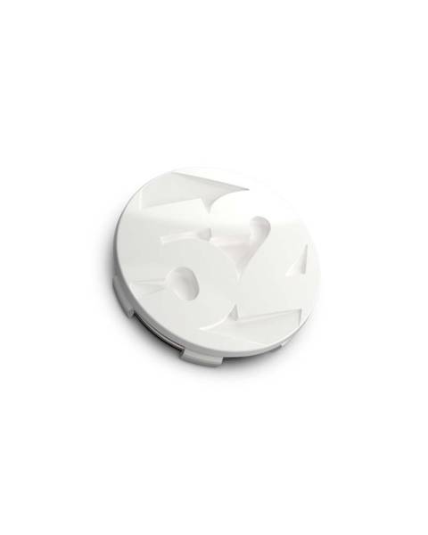 fifteen52 - fifteen52 65mm Snap In Center Cap Single for Rally Sport and MX Wheels - Rally White (Gloss White) - 52-RS-CAP-RW
