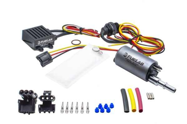 Fuelab - Fuelab 253 In-Tank Brushless Fuel Pump Kit w/3/8 SAE Outlet/72002/74101/Pre-Filter - 500 LPH - 25313
