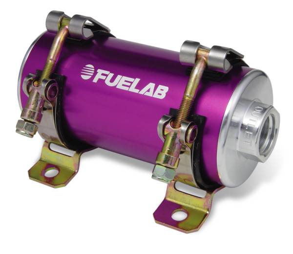 Fuelab - Fuelab Prodigy High Pressure EFI In-Line Fuel Pump - 1500 HP - Purple - 42401-4