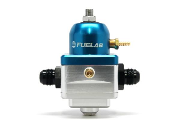 Fuelab - Fuelab 529 Electronic EFI Adjustable FPR (1) -8AN In (1) -8AN Return - Blue - 52902-3