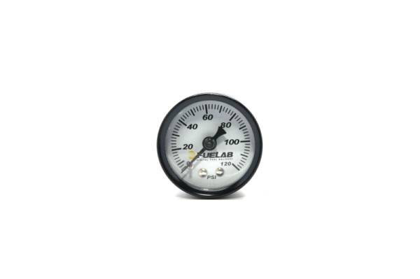 Fuelab - Fuelab 1.5in Fuel Pressure Gauge - EFI - Range 0-120 PSI - 71501