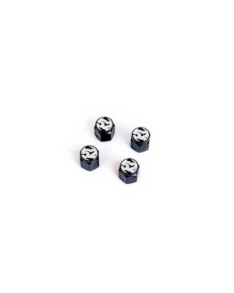 fifteen52 - Fifteen52 Valve Stem Cap Set - Black - 4 Pieces - 52-VALVE-PACK-BLACK