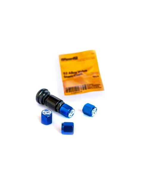fifteen52 - Fifteen52 Valve Stem Cap Set - Blue - 4 Pieces - 52-VALVE-PACK-BLUE