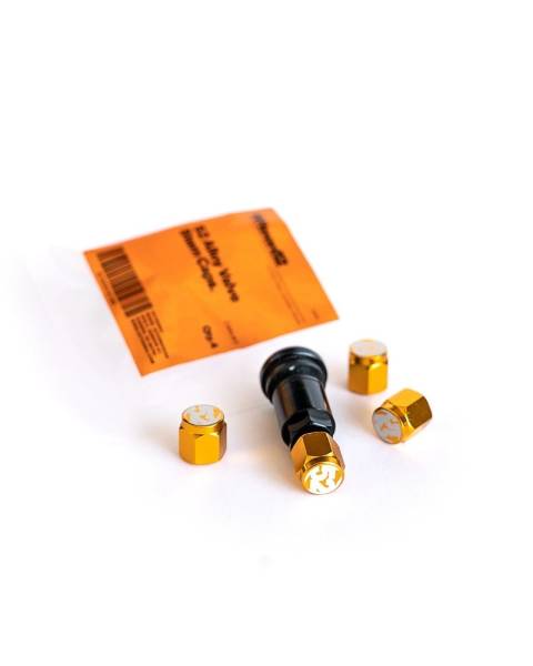 fifteen52 - Fifteen52 Valve Stem Cap Set - Gold - 4 Pieces - 52-VALVE-PACK-GOLD