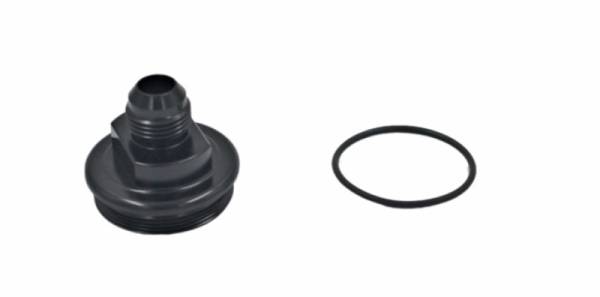 Fuelab - Fuelab Replacement Filter Cap -10AN Inlet - Black - 108020102-7