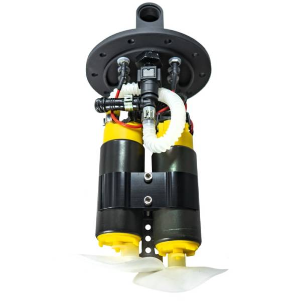 Fuelab - Fuelab Dual 340LPH Fuel Pump Hanger Assembly w/Dual E85 Fuel Pumps - 94902