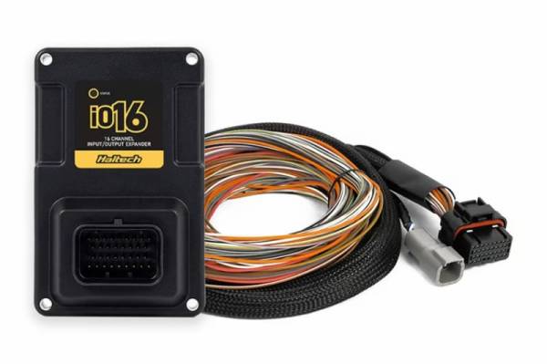 Haltech - Haltech HT-196200 Haltech NEXUS IO16 Input/Output Expander w/Universal 8.5ft Wire-In Harness