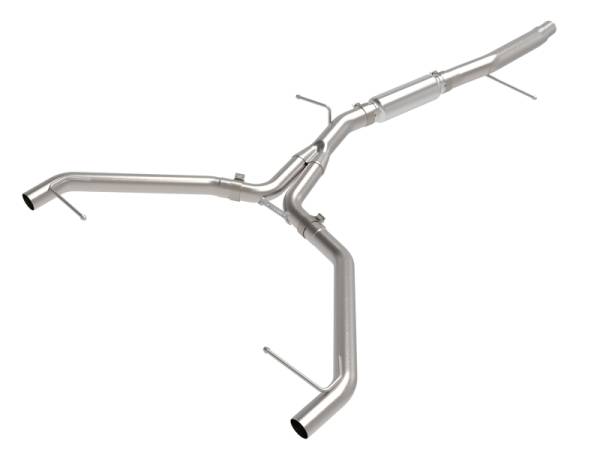 aFe - aFe 20-21 Audi A4 L4-2.0L (t) MACH Force-Xp 3in to 2-1/2in 304 SS Axle-Back Exhaust System - 49-36445