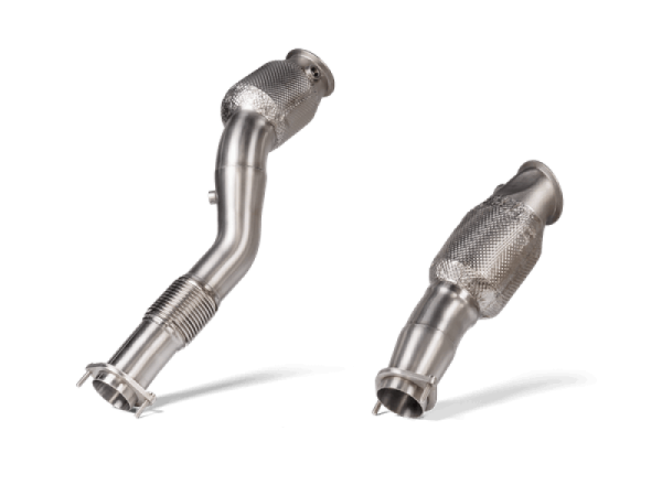 Akrapovic - Akrapovic 2021+ BMW M3 (G80)/M4 (G82)/ BMW M2 (G87) DownPipe w/Catalytic Converter (SS) - DP-BM/SS/8