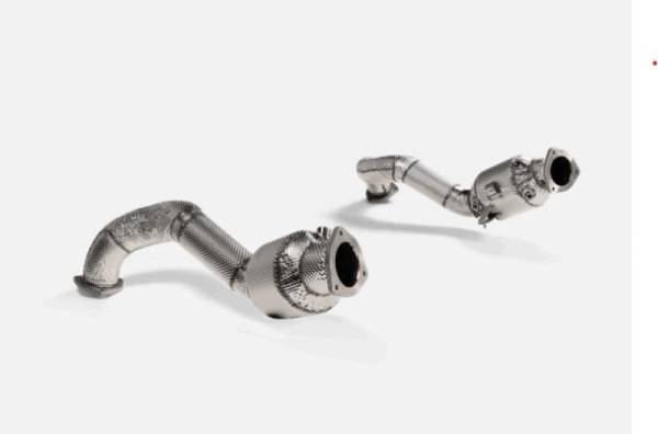 Akrapovic - Akrapovic 2022+ Porsche 718 Cayman GT4 RS Link-Pipe Set (Titanium) - L-PO/T/17