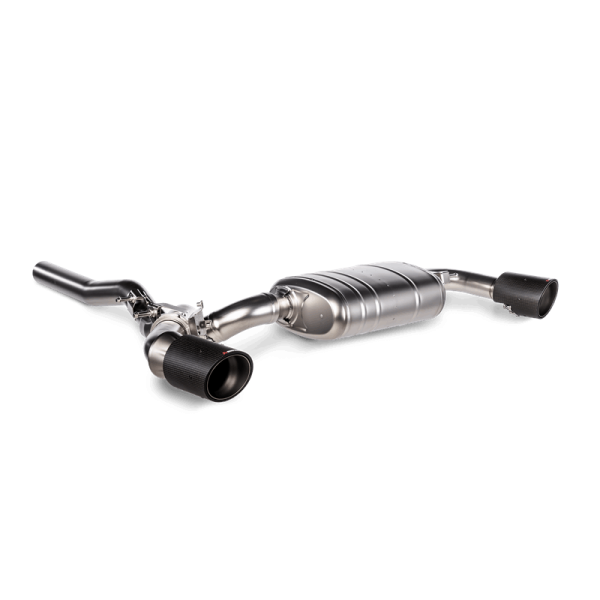 Akrapovic - Akrapovic 2020+ BMW M135i / 2020 X2 M35i / Mini Clubman All4 Slip-On Line (Titanium) w/Carbon Tips - S-BM/T/15H