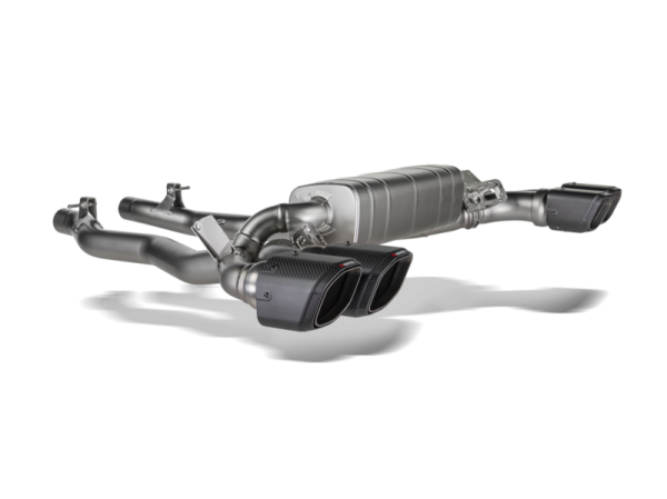 Akrapovic - Akrapovic 2025+ BMW M5 G90/G99 Slip-On Line (Titanium) w/ Titanium Tips - S-BM/T/37H