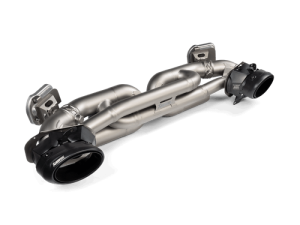 Akrapovic - Akrapovic 20-21 Porsche 911 Turbo/Turbo S (992) Slip-On Race Line (Titanium) (REQUIRES TIPS) - S-PO/TI/19