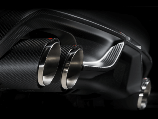 Akrapovic - Akrapovic 2015+ BMW X5M (F85) Tail Pipe (Carbon) - Single - TP-CT/39