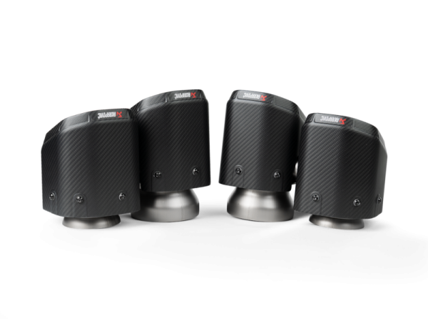 Akrapovic - Akrapovic 2024+ BMW M5 (G90,G99) Hexagonal Carbon Fiber Tail Pipe Set - TP-CT/79