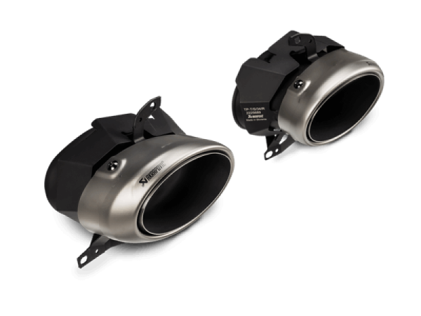 Akrapovic - Akrapovic 20-21 Porsche 911 Turbo/Turbo S (992) Tail Pipe Set (Titanium) - TP-T/S/34