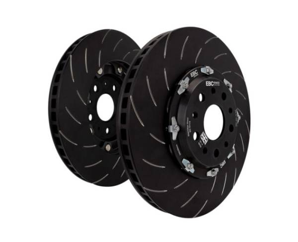 EBC - EBC Racing 14-19 BMW M3 (F80/F82 w/Carbon Ceramic Rotors) 380mm 2 Piece Iron Conversion Rear Rotors - IRC002