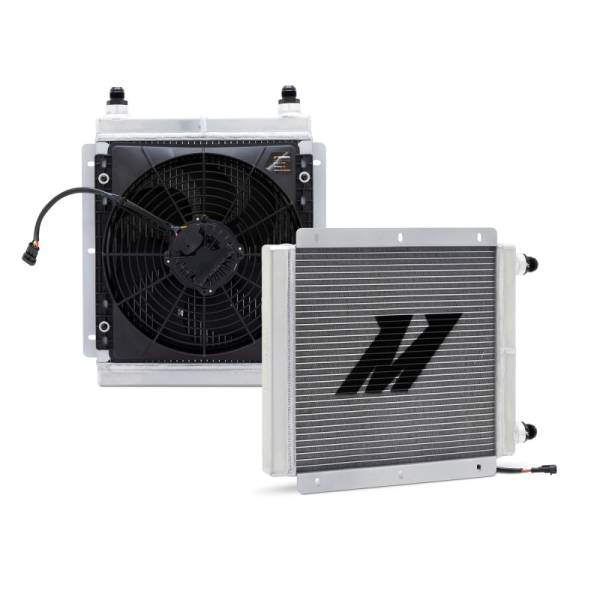 Mishimoto - Mishimoto Universal Heat Exchanger Kit - With Integrated 1 x 12in Brushless Fan - MMHE-UNI-BRLS-K