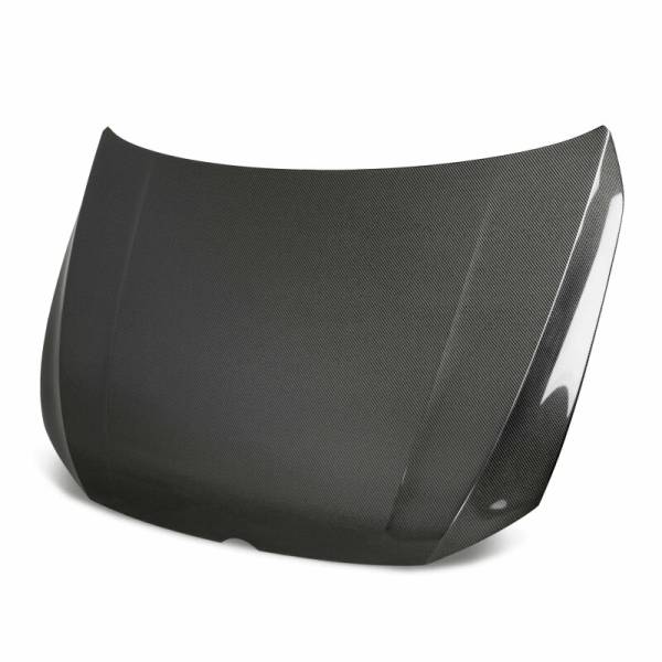 Seibon - Seibon 22-23 Volkswagen Golf GTI/R OEM Style Carbon Fiber Hood - HD22VWG8-OE