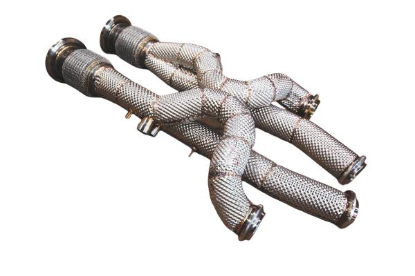 Valvetronic Designs - Valvetronic Designs Lamborghini SV,SVJ,S Aventador, 6.5L Free Flow Exhaust Pipes LAM.AVEN.FF