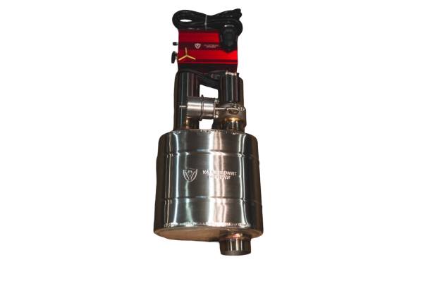 Valvetronic Designs - Valvetronic Designs Off Road Universal Muffler Kit, Single Inlet Dual Outlet, 76MM 3.0" 1 Muffler OFF.UVM.76MM.DUALOUT.X1