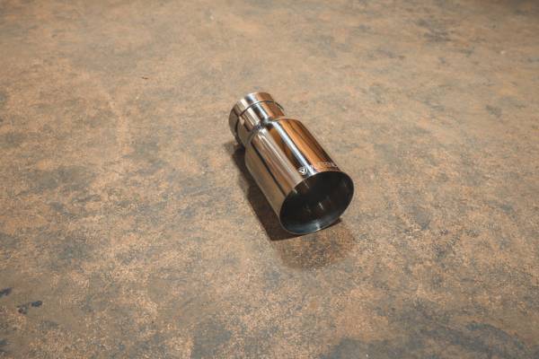 Valvetronic Designs - Valvetronic Designs Universal Exhaust Tips VTD.TIP.SW.30.35.BRSH