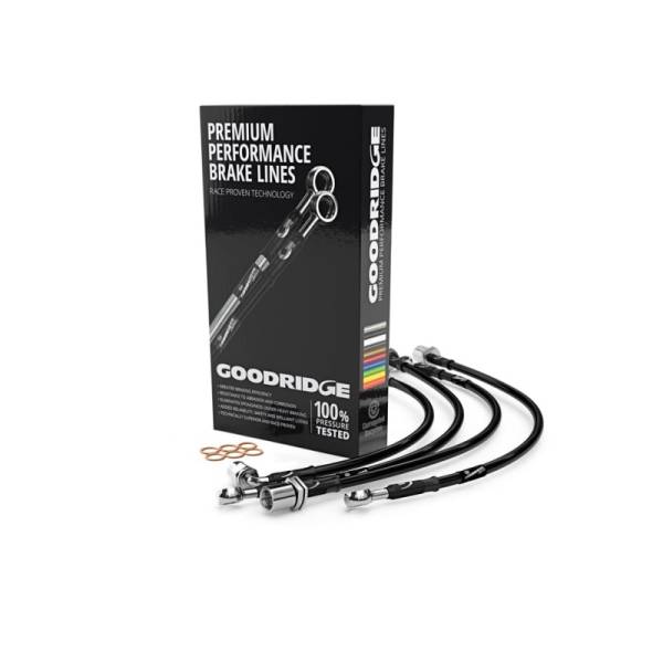 Goodridge - Goodridge 90-01 Lamborghini Diablo / 01-10 Lamborghini Murcielago SS Brake Line Kit - SLM0150-4C
