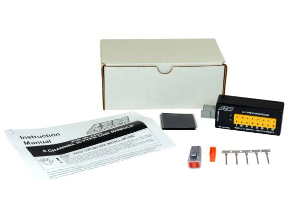 AEM - AEM 30-2224 AEM 8 Channel K-Type Thermocouple EGT CAN Module
