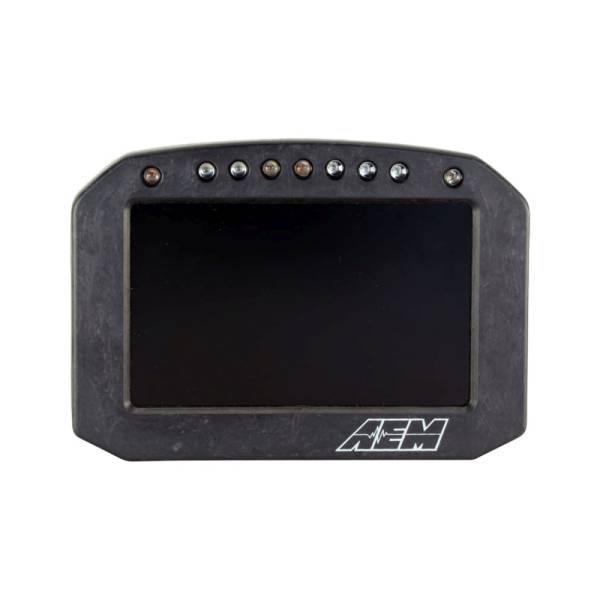 AEM - AEM 30-5603F AEM CD-5LG Carbon Logging Flush Digital Dash Display w/ Internal 20Hz GPS & Antenna