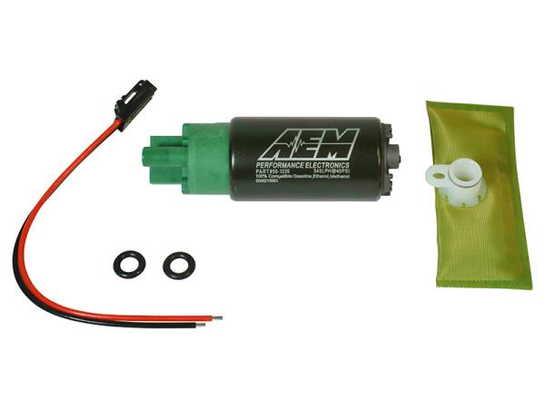 AEM - AEM 50-1220 AEM 340LPH 65mm Fuel Pump Kit w/o Mounting Hooks - Ethanol Compatible