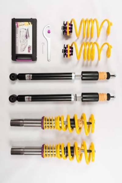 KW - KW 10210075 KW Coilover Kit V1 Audi A4 S4 (8K/B8) w/o electronic dampening control Sedan FWD + Quattro