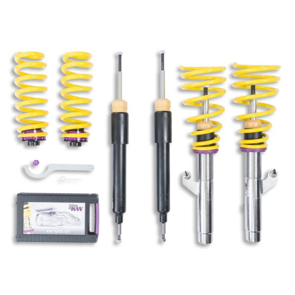 KW - KW 10220039 KW Coilover Kit V1 BMW 1series E81/E82/E87 (181/182/187)Hatchback / Coupe (all engines)