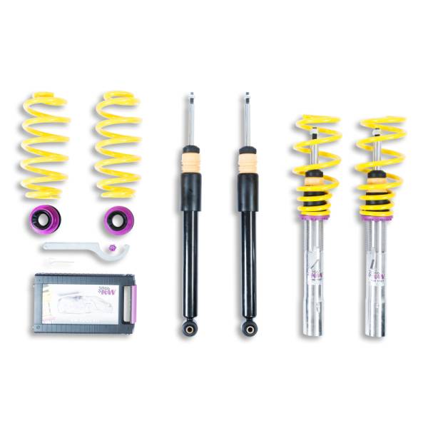 KW - KW 102800BB KW Coilover Kit V1 Volkswagen Tiguan (MQB) FWD and AWD w/o Electronic Dampers