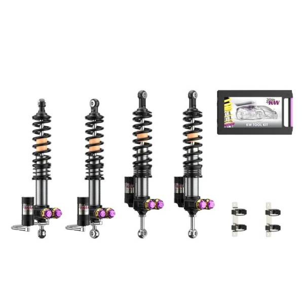KW - KW 30971027-B KW Porsche Carrera GT (980) Black Edition V5 Classic Coilover Kit