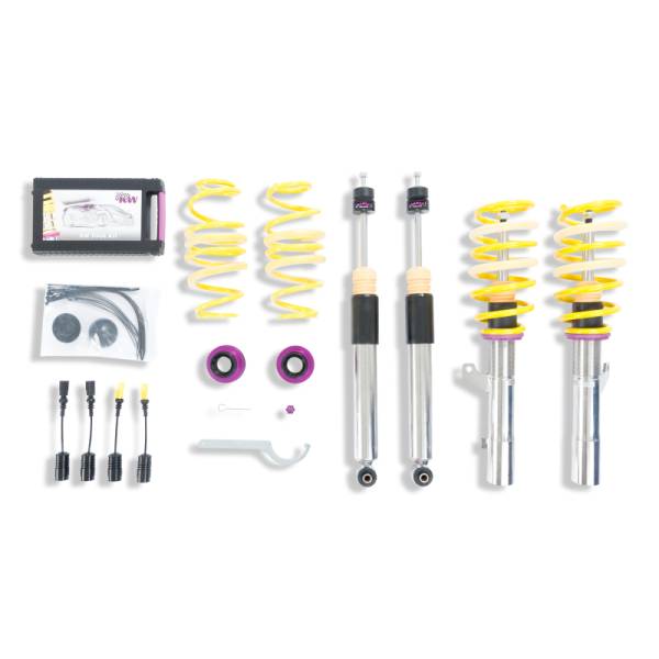 KW - KW 352100AE KW Coilover Kit V3 16+ Audi TTRS Quattro w/ Magnetic Ride (Incl. Magnetic Ride Cancellation Unit)