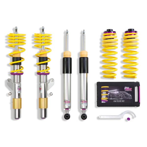 KW - KW 3522000D KW Coilover Kit V3 BMW 12+ 3 Series 4cyl F30 w/o Electronic Suspension