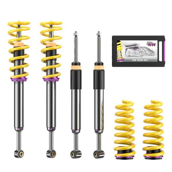 KW - KW 35243011 KW Coilover Kit V3 Maserati Ghibli (M156) with Skyhook suspension 2WD w EDC