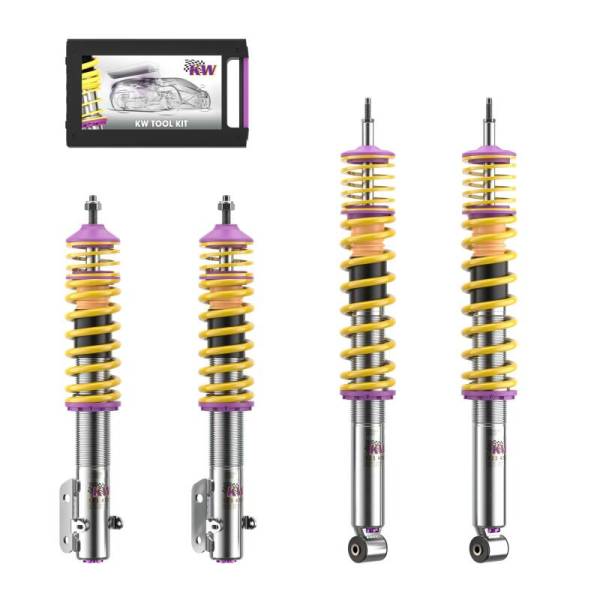KW - KW 35280004 KW Coilover Kit V3 VW Golf III / Jetta III (1HXO); all incl. Cabrio (-02); 2WD; all engines