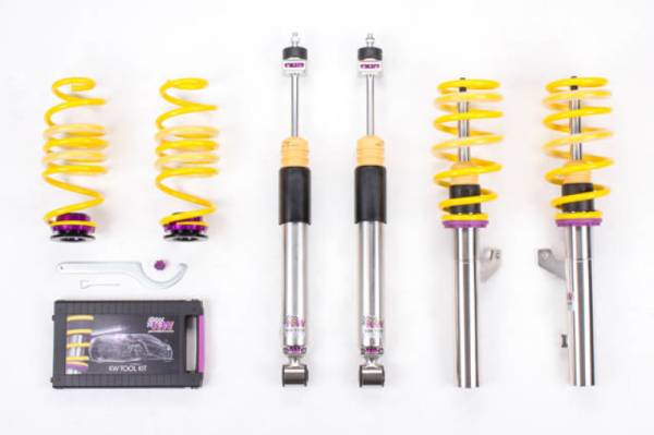 KW - KW 35281028 KW Coilover Kit V3 Audi A3 (8V) & Golf VII FWD/ TDI