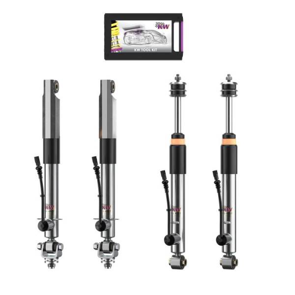 KW - KW 39025017 KW Coilover Kit DDC ECU Damper Kit Mercedes G-Class (463) includes G55 AMG