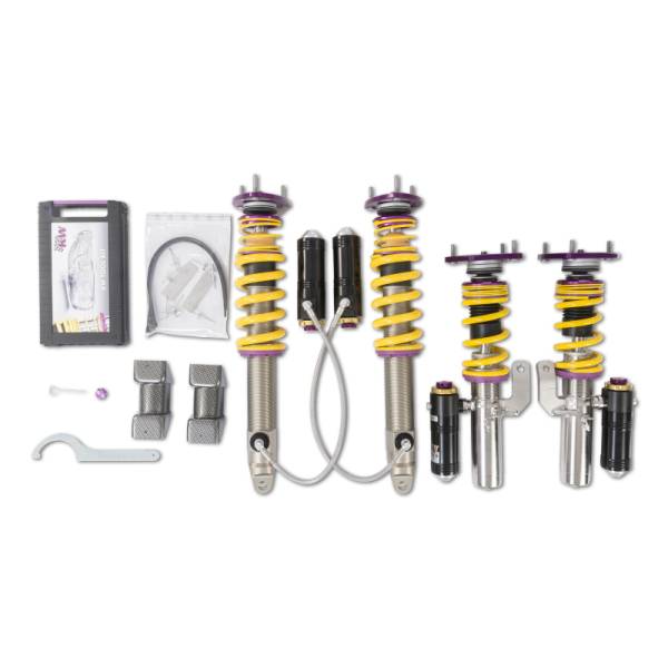 KW - KW 39771246 KW Porsche 911 991 Carrera Carrera 2/2S/GTS 4/4S/GTS With PDCC Clubsport Coilover Kit 3-Way