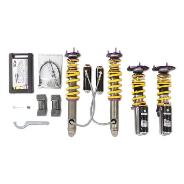 KW - KW 39771251 KW Porsche Turbo Turbo S Coupe Convertible w/ PDCC Clubsport Coilover Kit 3-Way