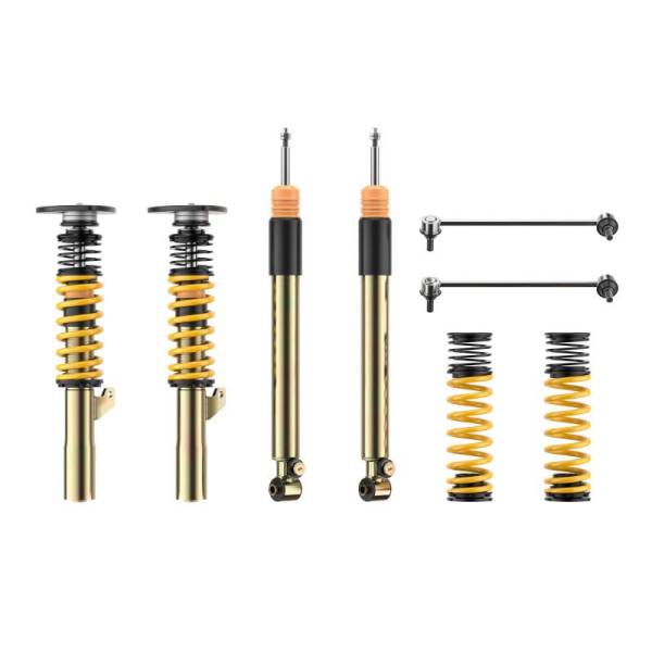 ST Suspensions - ST Suspensions 18202808CT ST 22-24 Volkswagen GTI XTA Plus 3 Coilover Kit (Adjustable Damping w/ Top Mounts)