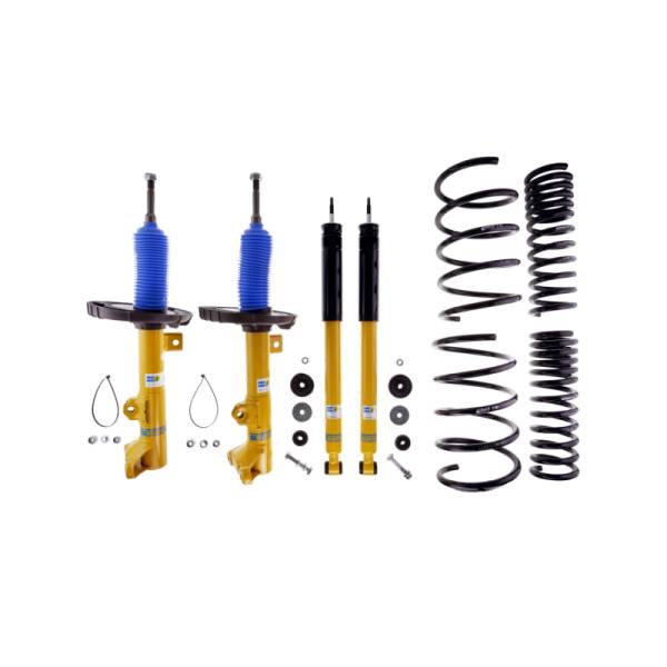 Bilstein - Bilstein 46-181817 Bilstein B12 2003 Mercedes-Benz CLK320 Base Front and Rear Suspension Kit - Fits 2001-2009 Mercedes-Benz CLK500, CLK550, C320