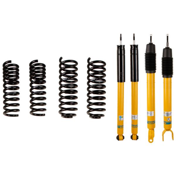 Bilstein - Bilstein 46-181879 Bilstein B12 2009 Mercedes-Benz E350 Base Sedan Front and Rear Suspension Kit - Fits 2006-2009 Mercedes-Benz E350